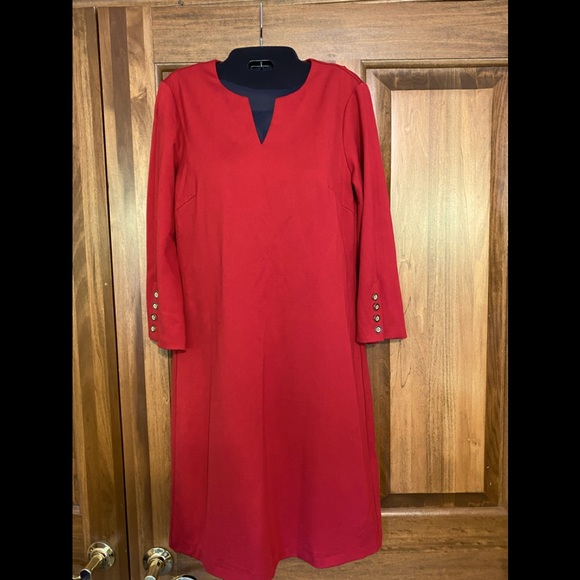 J McLaughlin Red Shift Dress. NWT. XS